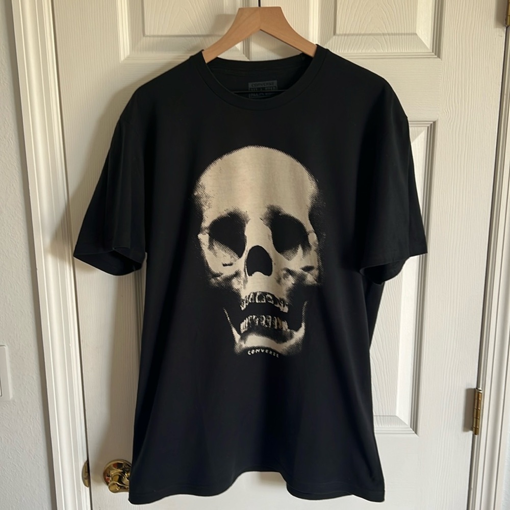 Men’s Converse Blk Skull tee size XL